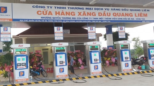 Bà Rịa - Vũng Tàu: Trạm sạc VinFast - Cửa hàng xăng dầu Quang Liêm